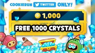 Free 1000 Crystals [Cookie Run: OvenBreak] Coupon Code: 2021
