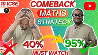 ZERO TO HERO ROAD MAP MATHS STRATEGY | RESTART SESSION 24-25 | ONLY VIDEO YOU NEED