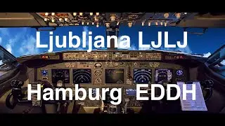 [X-Plane 11.55]  Ljubljana (LJLJ) -  Hamburg (EDDH) on VATSIM.