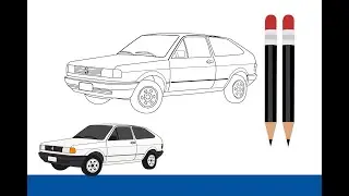 Como desenhar um Gol Quadrado