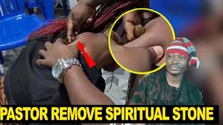 African Prophet Remove Spiritual Stone Causing Back Pain From Village People