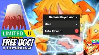 [FREE UGC] Roblox Demon Slayer War Tycoon Script