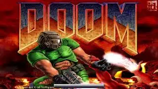 DOOM I SHAREWARE Risen3D  All Secrets + 100% Kill Monsters FULL HD 60 Frps WITH LIGHT
