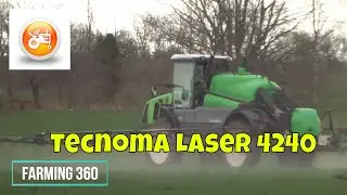 Tecnoma Laser 4240 self propelled sprayer in action