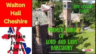 Walton Hall Cheshire-by Drone-Former home of the Lord and Lady Daresbury #dronevideo #dji #heritage
