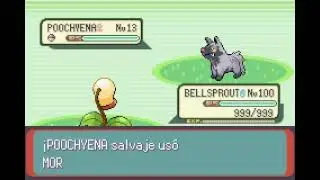 POKEMON EMERALD | BELLSPROUT | BARRERA | BARRIER