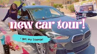 New car tour 2024! I got my license!