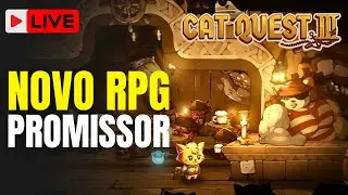 CAT QUEST 3 | Conhecendo o Novo RPG - LIVE