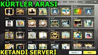 KÜRTLER ARASİ EŞLİ LİVİK KETANDİ SERVERİ PUBG MOBILE