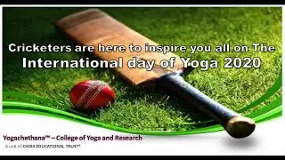 Cricketers On International Yoga Day 2020
