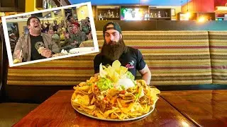 ATTEMPTING THE 'MOUNT NACHEESMO' CHALLENGE FROM MAN V. FOOD! | BeardMeatsFood