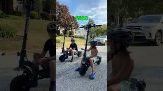 Bet Our Allowance Racing Go Trax GX3 Scooters