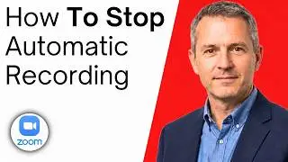How To Stop Zoom From Automatically Recording (Quick Guide)