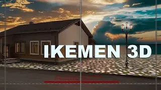 IKEMEN GO 3D Stage - 3D Test V2 (Template)