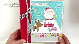 Christmas Scrapbook Album DIY Kit