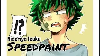 Midoriya Izuku - Boku no Hero Academia (Speedpaint)
