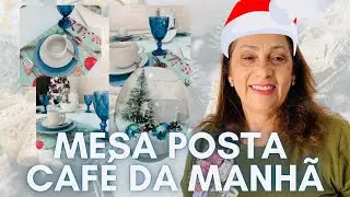 MESA POSTA NATALINA CAFÉ DA MANHÃ #natal2021 #mesaposta #cafédamanhã #anonovo