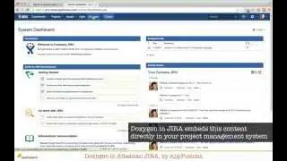 Doxygen in Atlassian JIRA, by AppFusions