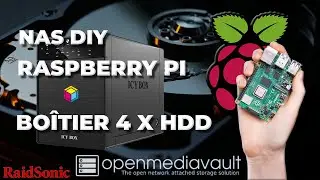 NAS DIY à petit prix  : Créez votre serveur de stockage avec le boitier IcyBox et Raspberry Pi