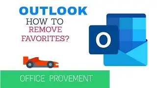 Outlook   How to remove anything from favorites folder