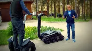 Гусеничный ... мотоскейт ценой за полмиллиона! Тест-драйв [4k Ultra HD]