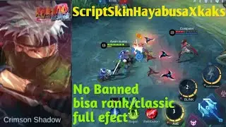 script skin hayabusa kakashi full effect no password