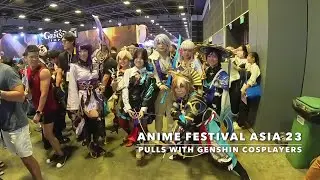 Genshin Impact Cosplayers Help Pull for Furina at AFA23!