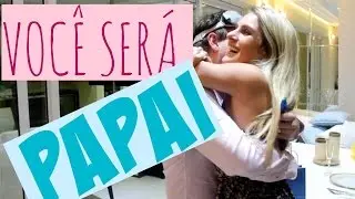 DANDO A NOTÍCIA DA GRAVIDEZ PRO MARIDO!