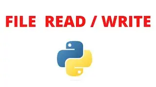 Read and Write file using python | Create txt file using python | read data using python