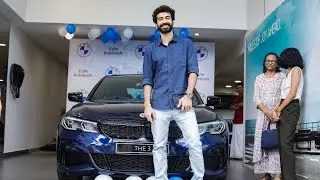 Indian Actor Roshan Mathew Taking Delivery of his New BMW M340i Jahre M Edition #actor #340i