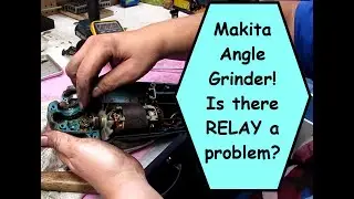 Makita Angle Grinder Salvage.  Junk to Gold.