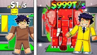 I started again as a noob with Strawberry Elephant! (Steal A Brainrot)