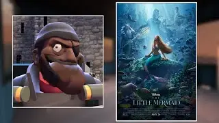 [TF2] Demoman Reviews The Little Mermaid (2023) [15.ai]