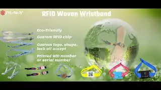 JYL Tech Customisable RFID Wristbands for Event and Water Park application
