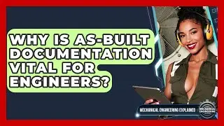 Why Is As-built Documentation Vital For Engineers? - Mechanical Engineering Explained