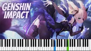 Genshin Impact - Main Theme Piano Tutorial | Learn How To Play Popular Songs On Piano
