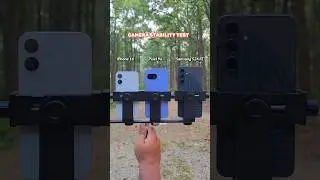 iPhone 16 Vs Google Pixel 9a Vs Samsung Galaxy S24 FE Camera Stability Test