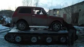 Нива на гусеницах ТСН 74