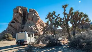 Captivating Winter Escape: Camping in Joshua Tree National Park.🌄