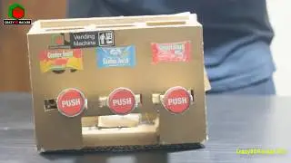 How to Make Multi Chewing Gum Vending Machine from Cardboard ||  DIY Cardboard Crafts