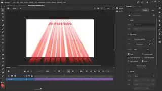 Adobe Animate #7 - Road Safety Animation Part 1 - Scrolling Text Title
