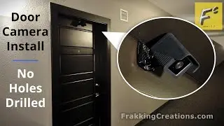 New way to mount your Door camera  - DIY Door mount for Security cameras