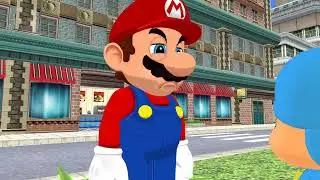 [MMD/SMG4] Mario Vs Pocoyo be like...