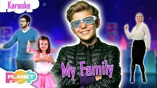 I Love My Family!! | English Karaoke for Kids | Planet Pop 