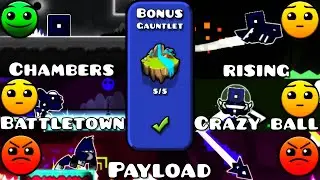 Geometry Dash 2.11 (Android) Bonus Gauntlet - All Levels - The Lost Gauntlets (6/15)