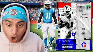 DEBUTING MICAH PARSONS TO SEE IF HE IS GOOD OR NOT...