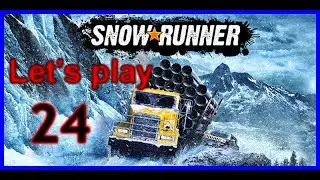 SNOWRUNNER FR Gameplay #24 : Je Débloque un Nouveau Garage a  Zimnegorsk en Russie-Let's play (PS4)