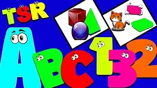 Learn ABC Phonics Shapes Numbers Colors | Preschool Learning Videos For 3 Year Olds | 