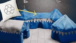 Medieval TENTS from recycled pillow case | TTRPG D&D Wargaming Terrain