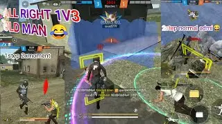 Free Fire Solo Vs 1 vs3 Custom Gameplay Next Video Long Time #Hacker | #rajancolorgaming